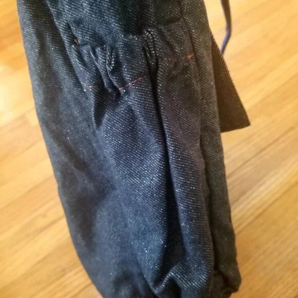 Denim Shoulder Crossbody Purse Messenger Bag NWTO - Picture 3 of 6